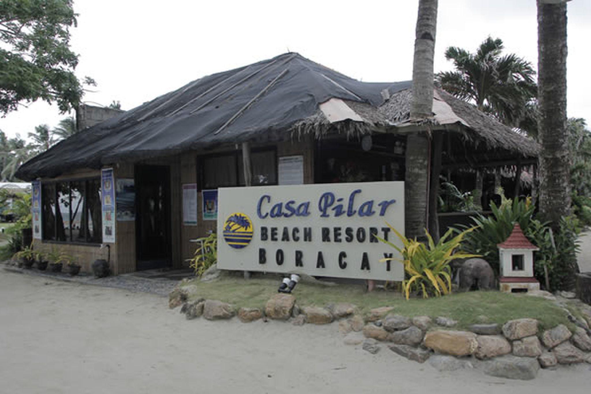 Casa Pilar Beach Resort Manoc-Manoc Esterno foto