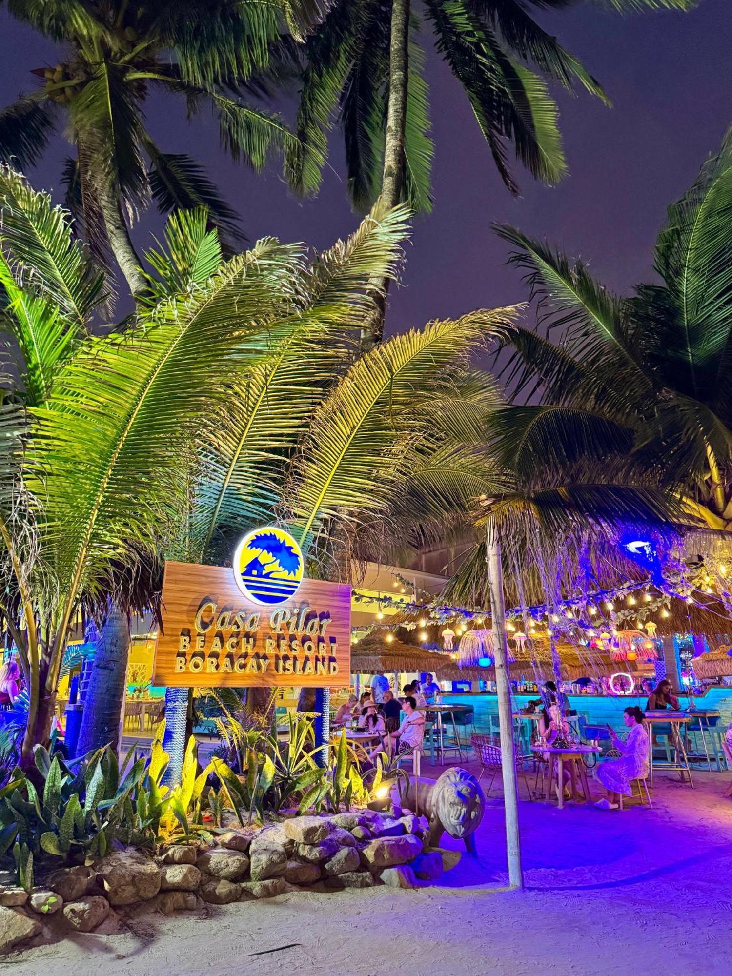 Casa Pilar Beach Resort Manoc-Manoc Esterno foto